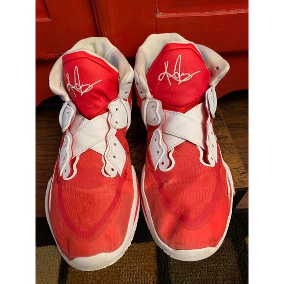 Nike Men 16 Kyrie Infinity TB Basketball Shoes Red White DO9616-600 High Top EUC - Picture 4 of 8